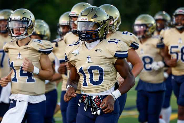 Illinois high school football: Dierre Hill Jr. 2025 Althoff running back